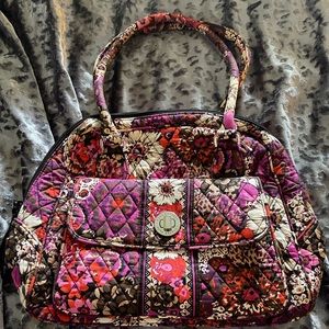 Vera Bradley Turn Lock Quilted Bag